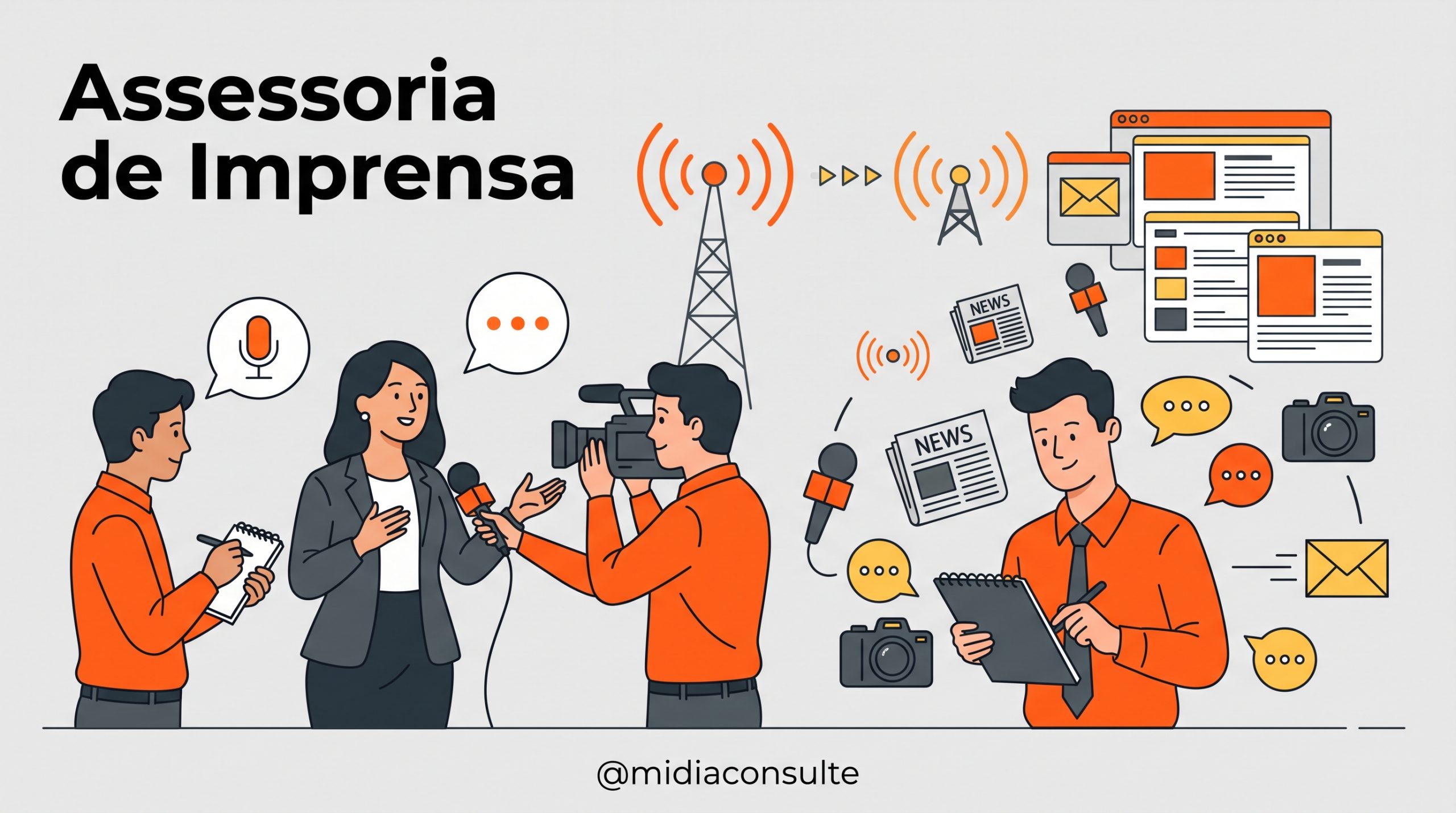 Assessoria de imprensa para  você