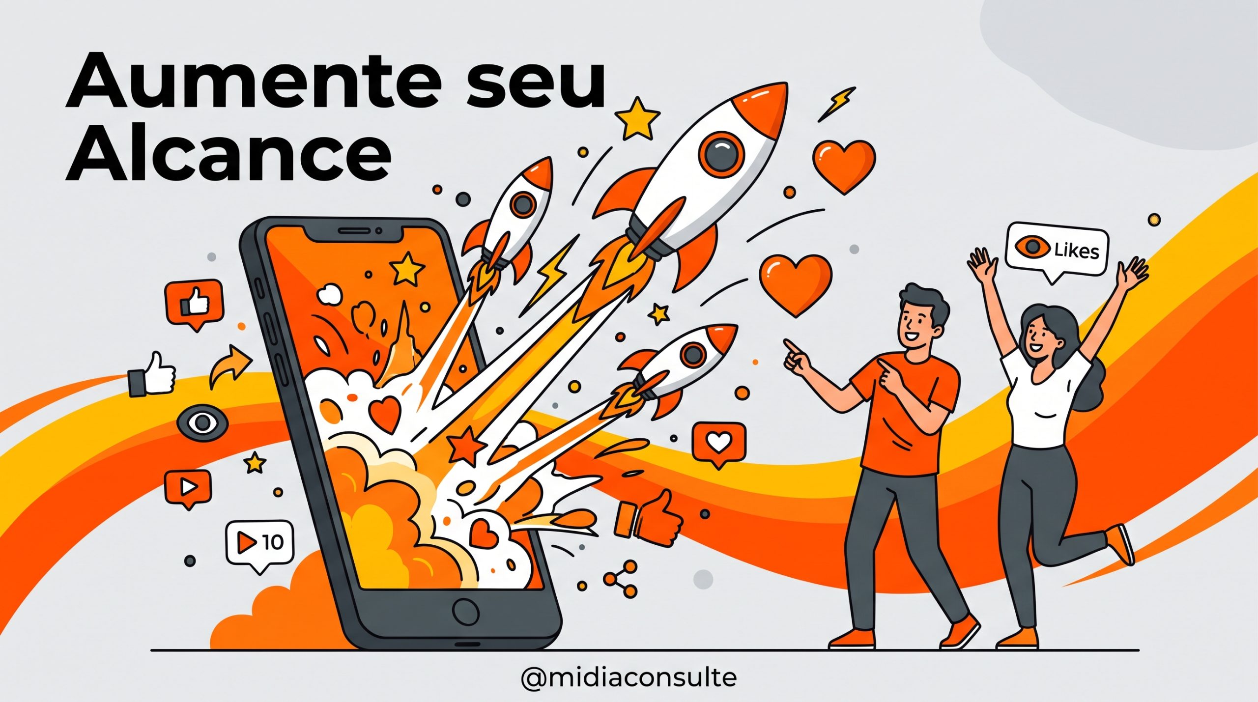 Amentado seu alcance nas redes sociais